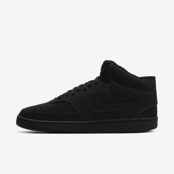 Mens Black Mid Top Shoes. Nike